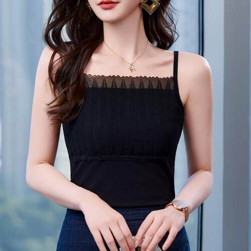 薄款百搭韩版女士夏季蕾丝吊带