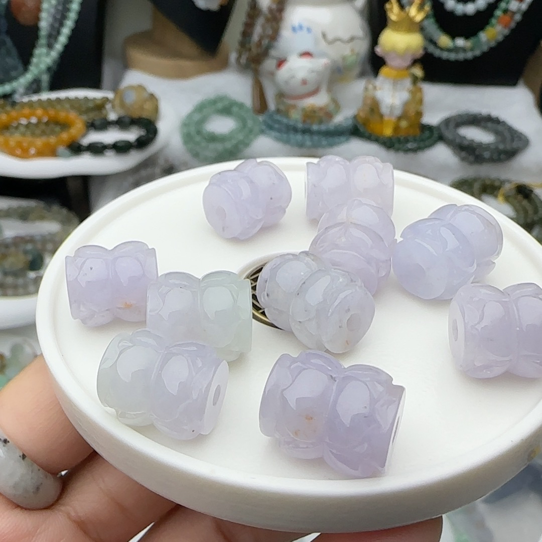 紫并蒂莲99¥一个