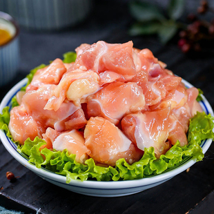 掌中宝 鸡膝软骨毛重2000g烧烤油炸商用鸡脆骨鸡软骨带肉多颗粒大