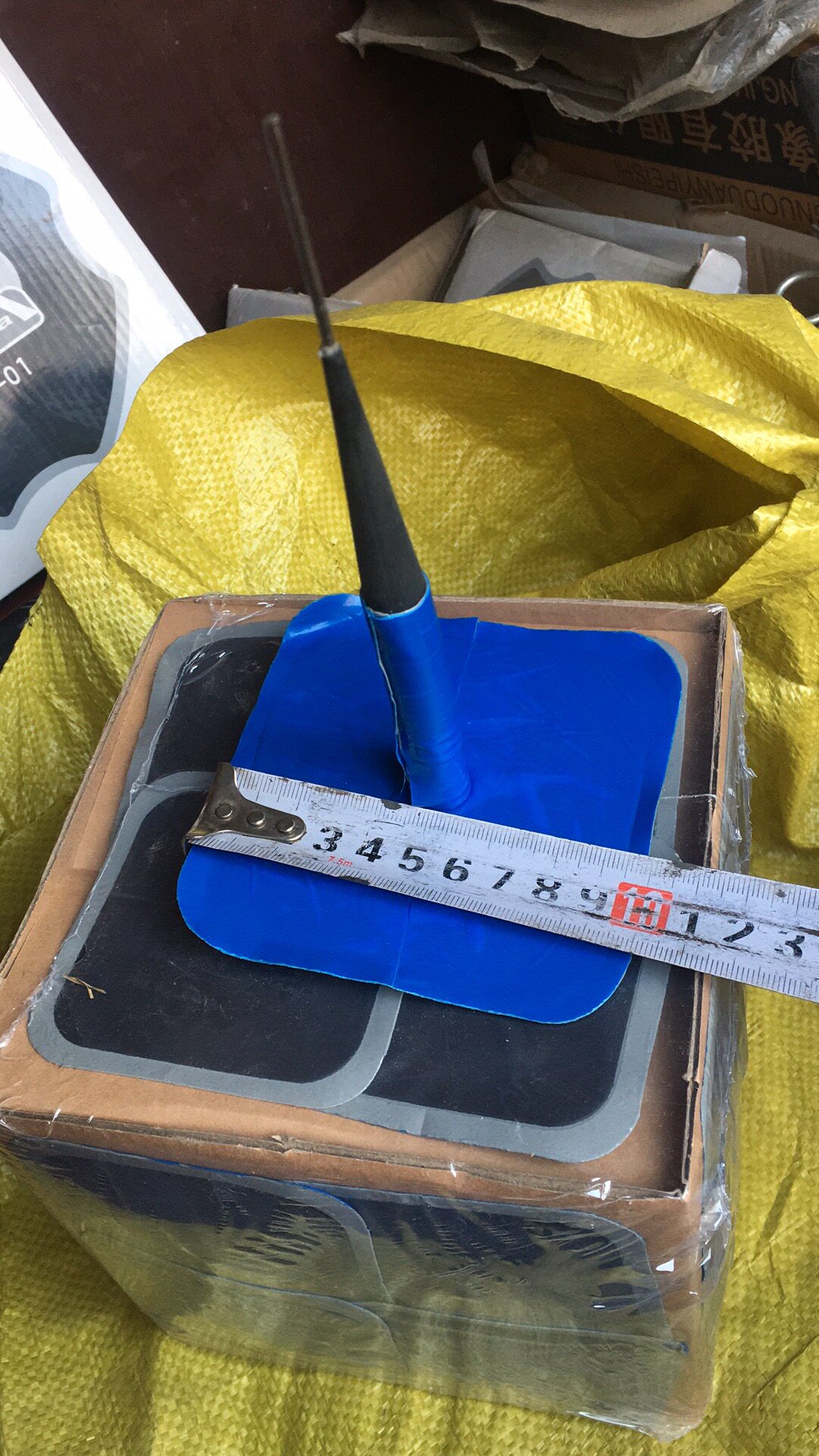 大车 774蘑菇钉12mm 钢针式补胎胶片 补胎 补胎胶钉蘑菇丁24个装