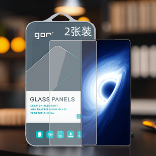 GOR适用RedMagic红魔11手机10透明Air电9话8弧7边6R防S指pro纹+爆非全半荧屏幕康高清宁钢化玻璃保护硬粘贴膜
