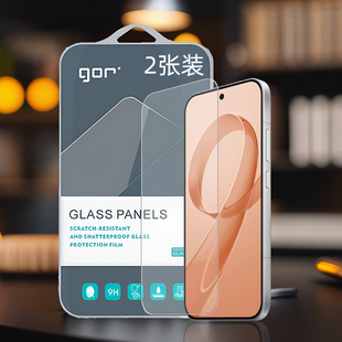 GOR适用红米K90手k80机k70电k60话k50透k40明k30高K20透pro清max至尊版Ultra非全荧屏幕钢化玻璃保护硬粘贴膜