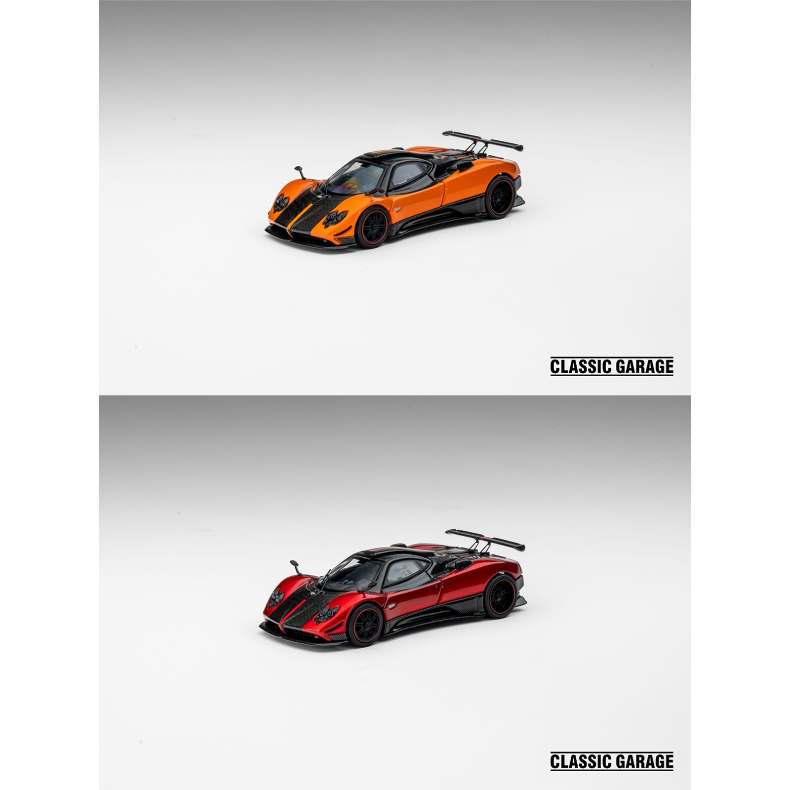 Classic Garage 1:64 帕加尼zonda Cinque 合金收藏汽车模模型