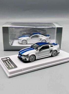 2014福特野马改装NFS Mustang DCM 1:64仿真合金汽车模型收藏摆件