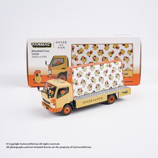 Tarmac Works TW 三菱胡子碰碰OHIGEnoPON广告牌 合金车