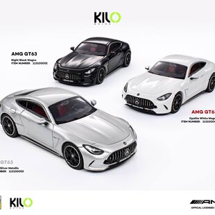 新品 Kilo 1:64 Mercedes-奔驰 AMG GT63 收藏摆件合金汽车模型