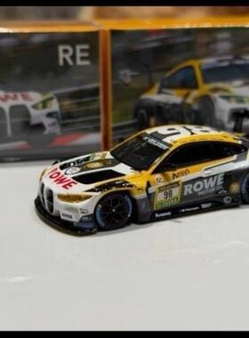 My同厂RE 1/64 宝马M4 GT3 ROWE Racing 98号冠军车