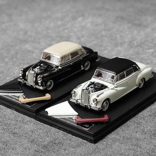 GFCC 1:64 奔驰 300D 老爷车 1959 仿真合金汽车模型 摆件