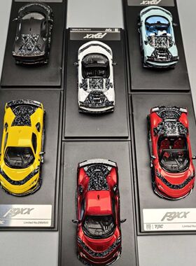 DCM&TPC1:64 标红法拉利 SF90XX 法拉利F9XX 合金汽车模型