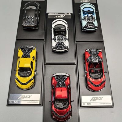 DCM&TPC1:64 标红法拉利 SF90XX 法拉利F9XX 合金汽车模型