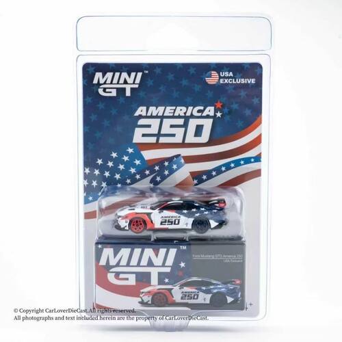 MINIGT 1:64 福特野马Mustang GTD 250 美国特别版 合金车模#1301