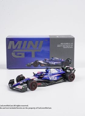 【现货】MINI GT 1006号 1/64 RB VCARB 01 #3 仿真合金汽车模型
