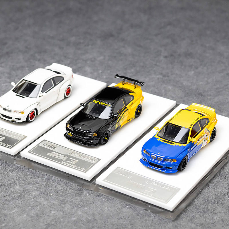 Flame164BMW宝马火箭兔宽体车模