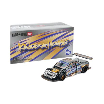 【现货】KaidoHouse  MINIGT 1:64 日产Silvia S13-R 合金车模235