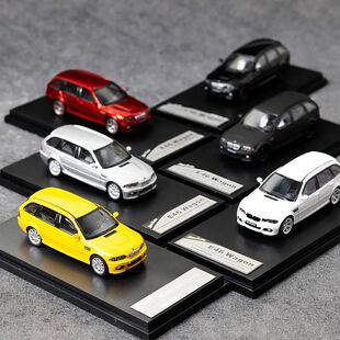 Stance Hunters SH 1:64 宝马E46 Wagon瓦罐 旅行车合金汽车模型