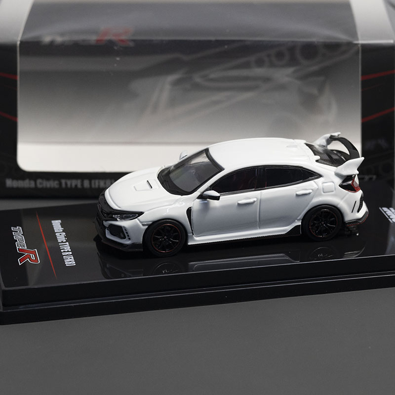 现货 INNO 1:64 HONDA CIVIC TYPR-R FK8 白色 合金汽车模型