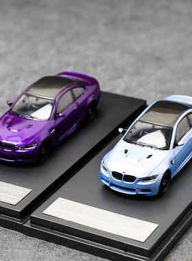 Fine Model FM 1:64宝马BMW M3 E92北展限定仿真合金汽车模型收藏