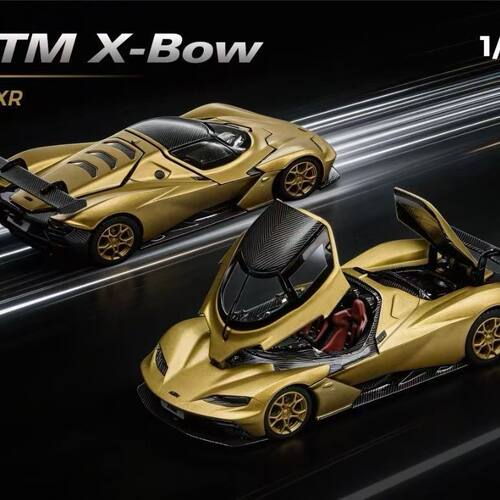 现货 IHCM 1:64 KTM X-Bow GT-XR 合金开盖 汽车模型