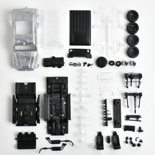 build drive 1:64 奔驰 G级越野车 合金车模 拼装 手工 民用