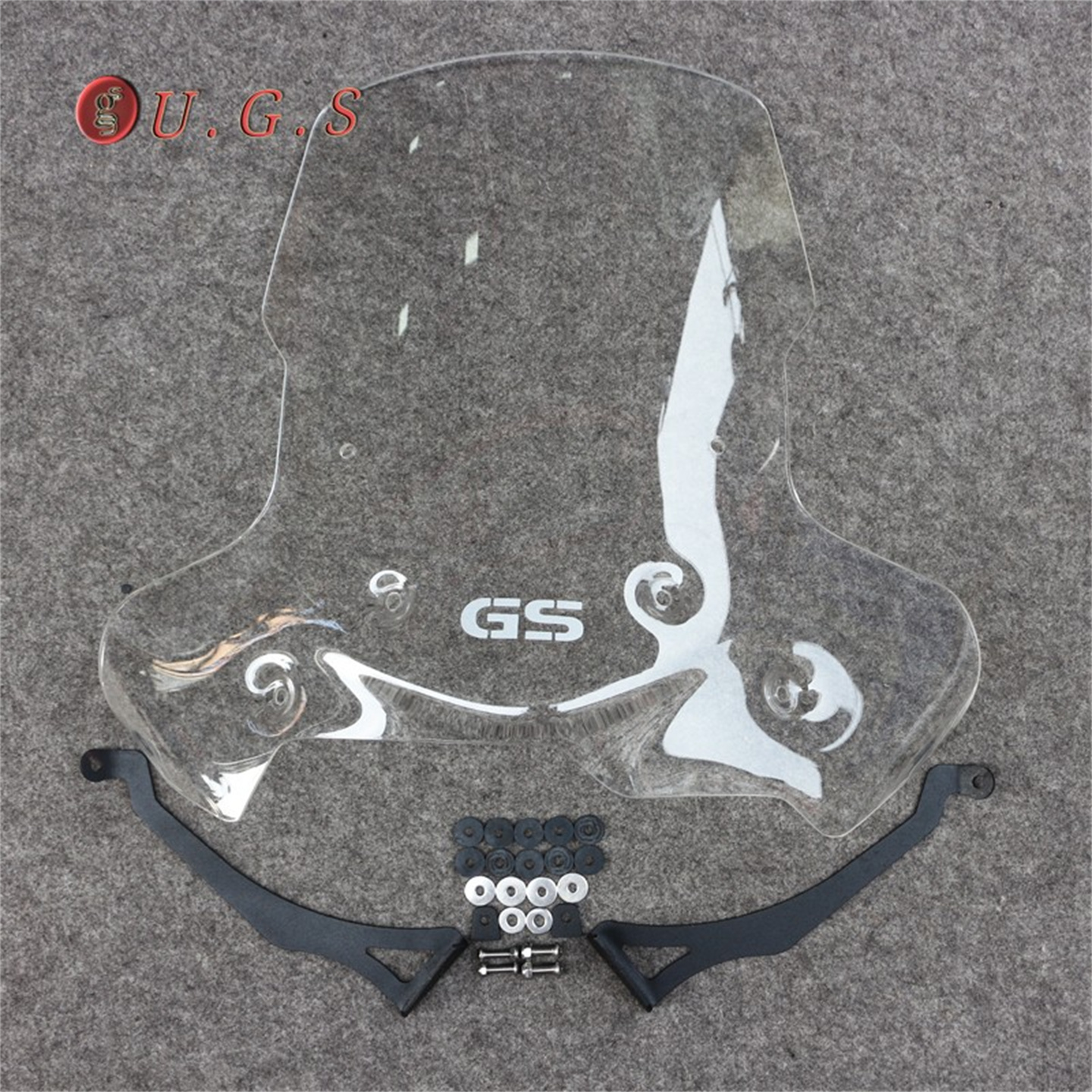 宝马F650GS F700GS F800GS前挡风玻璃 加高防风挡 改装摩托车风镜