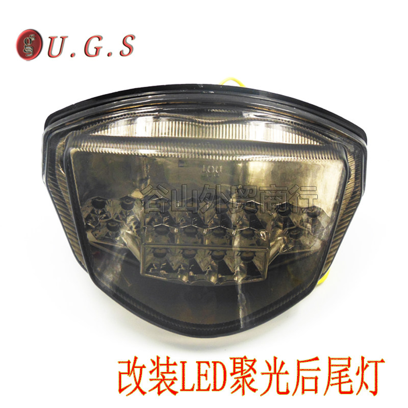 铃木GSXR1000 07-08年 大R K7/K8适用改装LED后尾灯后刹车灯转向