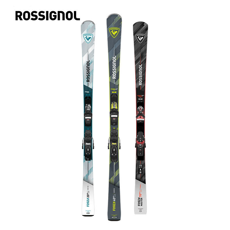 ROSSIGNOL26款双板滑雪板男女初中级道内进阶FORZA 20&deg;/40&deg;/70