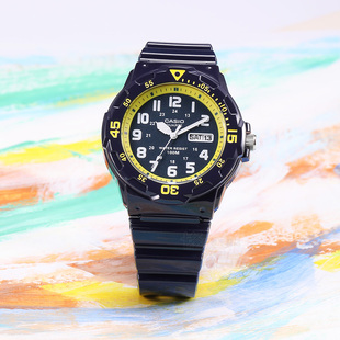 卡西欧儿童手表男学生中青少年mrw200h女款 女孩防水运动表lrw200h