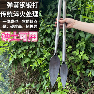 六順鍛打挖野菜神器挖蒜 小鏟子挖薺菜園藝鐵鏟種花挖土除草工具