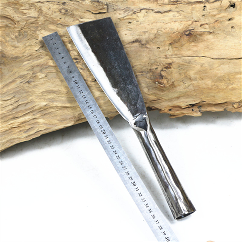 铁匠铺砍树刀破竹刀劈柴刀纯手工锻打刀农用伐木刀农用弹簧钢材质