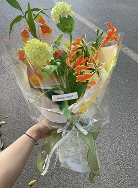小众仿真假花轻奢高端客厅装饰摆设花艺房间假花束餐桌插花摆件