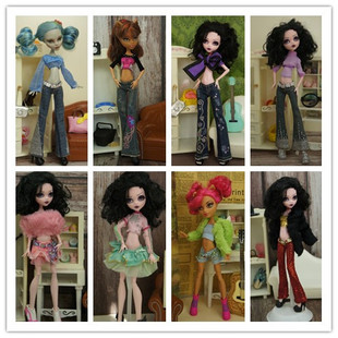 怪物高中娃娃衣服 怪高休闲服装 monster high 怪高衣服OB22可穿
