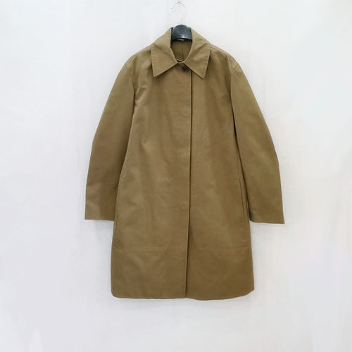 中长款宽松休闲纯棉风衣外套