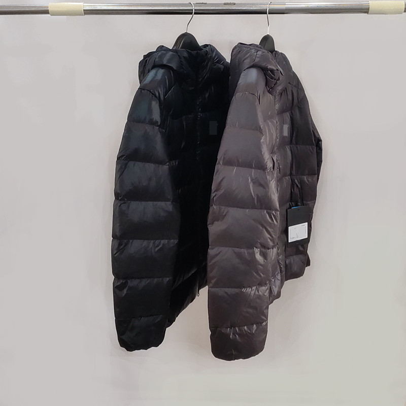 90白鹅绒外套休闲百搭连帽羽绒服