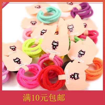 正品发圈布艺柔软布艺女童弹力
