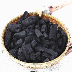 荔枝木炭碎炭烧烤炭 家用木炭原木炭烧烤专用炭户外烧烤炭 果木碳