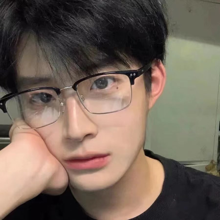 方形黑色半框斯文眼镜框素颜防蓝光配近视度数眼镜商务学生男痞帅