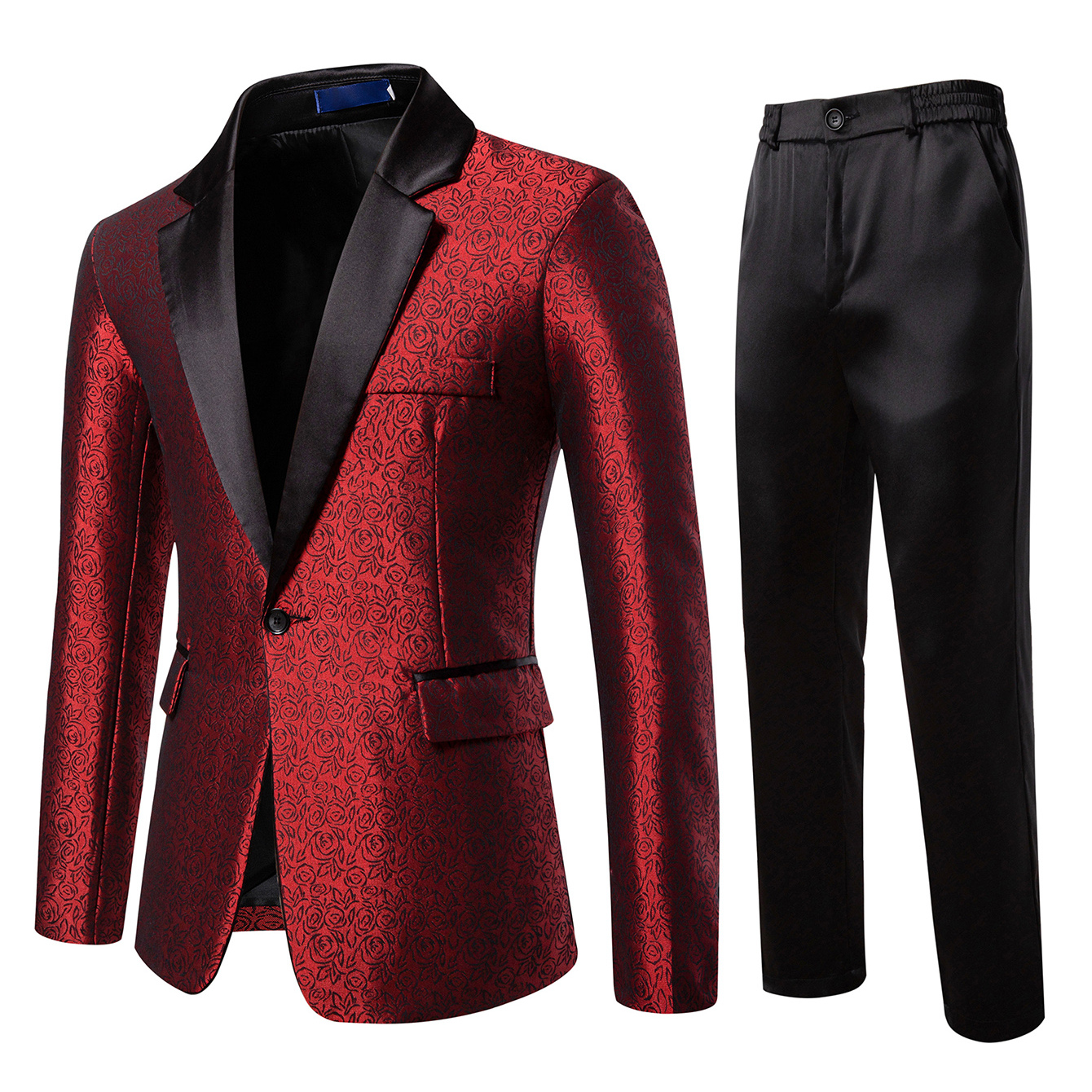 外贸男士一粒扣特殊面料西服礼服演出服1815-TX993-F145，男装西服，星座1815