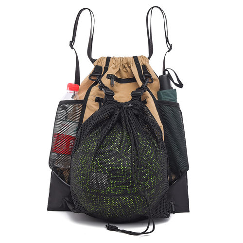 奥丰篮球足球排球背包多功能运动抽绳羽毛球双肩包独立网球袋