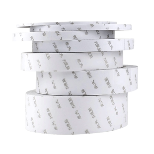 永大多规格双面胶重复使用方便贴油胶2.4cm1.8cm可选强力高粘性手工胶带粘性好白色透明双面粘性胶米批发文具