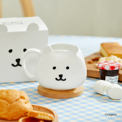 韩国正品自嘲熊超兄弟马克杯