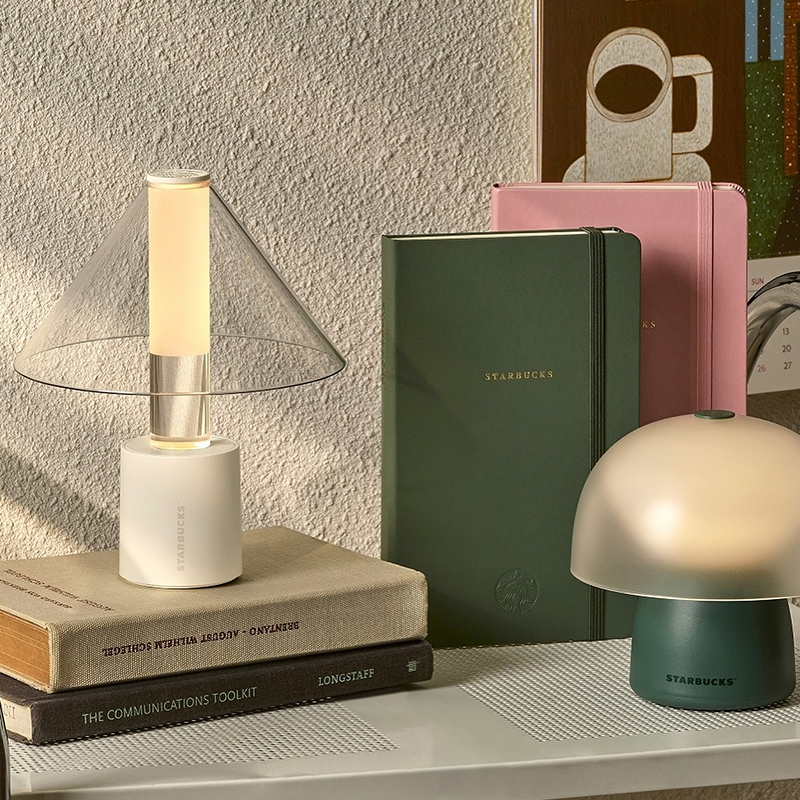 韩国直邮星巴克 Starbucks 2025年FREQUENCY 台灯笔记本日历周边