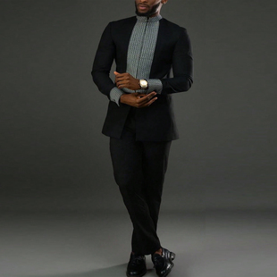 阿拉伯两件套非洲民族服饰休闲套装 Set男士 传统礼服 Suis Omnibus