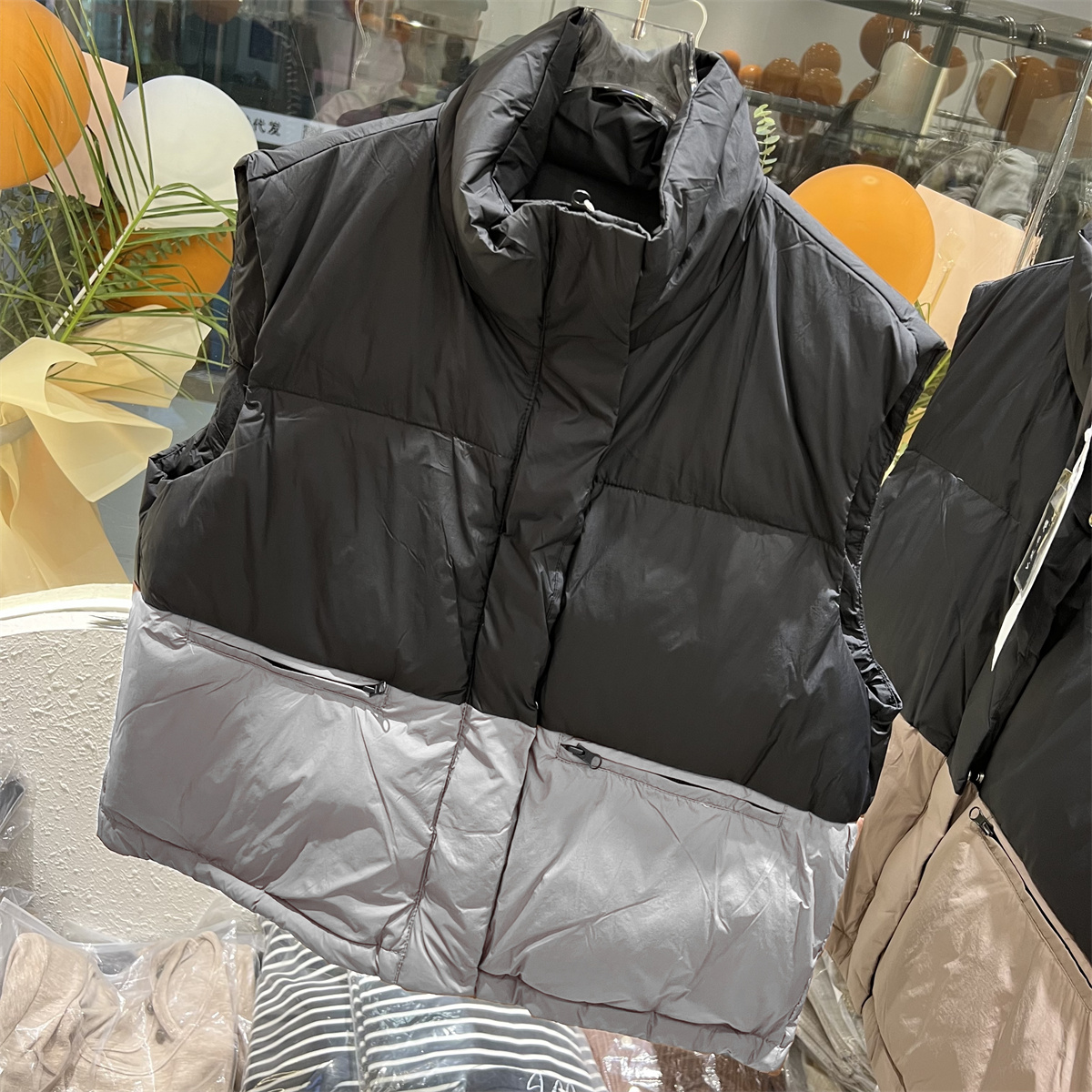 拉链韩版常规立领口袋