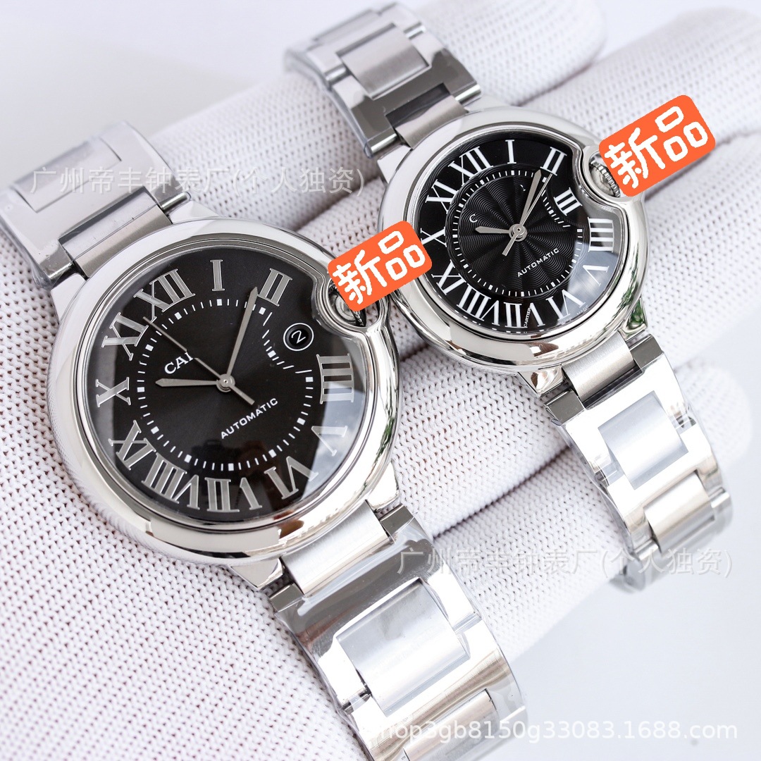 af卡家蓝气球石英镶钻圈钻情侣手表全自动机械表商务高档手表