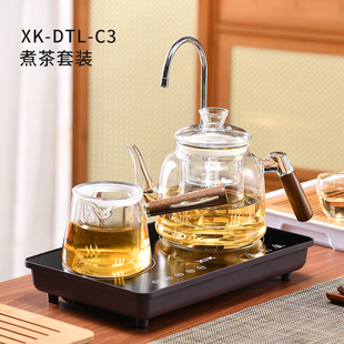 迷你煮茶炉一体机小型家用台面上水电陶炉自动抽水泡茶器保温新款
