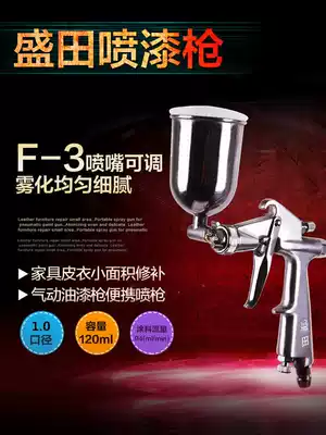 Shengtian spray gun spray paint car leather small repair tools Spray pot paint paint Pneumatic spray gun High atomization