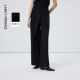 2026年春季 气质通勤西裤 朗姿羊毛斜门襟直筒长裤 新款 漾25系列