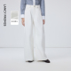 2026年春季 阔腿高腰长裤 朗姿25莱赛尔白色牛仔裤 新款 高智衣橱