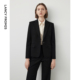 朗姿复古职业气质高级感西装 新款 外套通勤西服正装 上衣设计感冬季