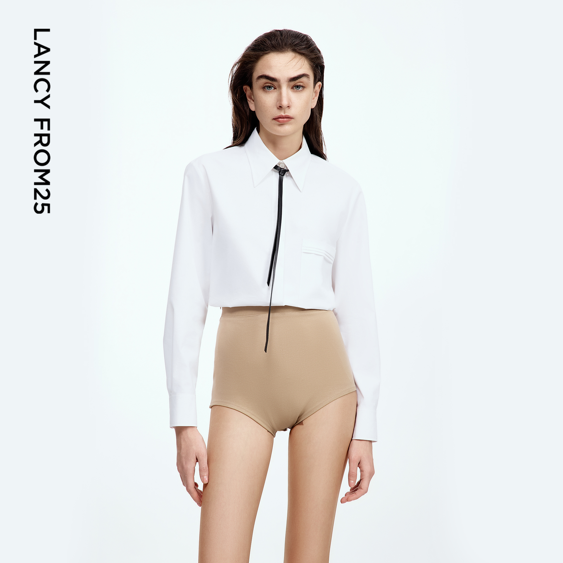 UPF50+ 直身廓形 细条领带